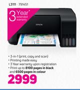 Epson Eco Tank L3111
