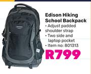 Edison Hiking School Backpack