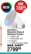 Hubble Guardian+ Wearable Sleep & Wellness Tracker
