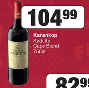 Kanonkop Kadette Cape Blend-750ml