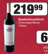 Boekenhoutskloof Chocolate Block-750ml