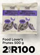 Food Lover's Prunes-For 2 x 500g