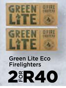 Green Lite Eco Firelighters-For 2