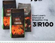 Food Lover's Charcoal Or Briquettes-For 3 x 4Kg