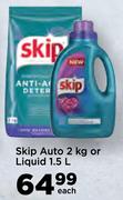 Skip Auto 2Kg Or Liquid 1.5L-Each