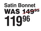 Donna Satin Bonnet 