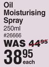 Perfect Choice Oil Moisturising Spray 26666-250ml Each