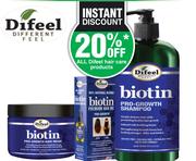 Difeel Biotin Pro-Growth Hair Mask-340g