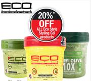 Eco Style Argan Oil Or Super Olive Moisturising Styling Gel-473ml Each