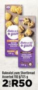 Bakealot.Yum Shortbread Assorted-For 2 x 110g/125g