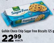 Gullon Choco Chip Sugar Free Biscuits-125g Each