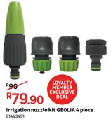 Geolia 4 Piece Irrigation Nozzle Kit
