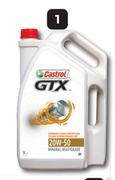 Castrol GTX 20W-50 Motor Oil 876122-5Ltr 