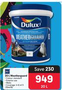 Dulux Weatherguard 154478-20Ltr