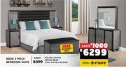 Kade 3 Piece Bedroom Suite