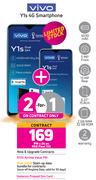 2 x Vivo Y1s 4G Smartphone-On Red Flexi 130