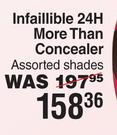 L'Oreal Infaillible 24H More Than Concealer Assorted Shades