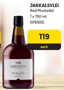 Jakkalsvlei Red Muskadel-750ml