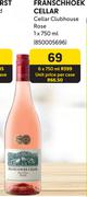 Franschhoek Cellar Clubhouse Rose-750ml