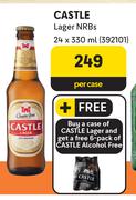 Castle Lager NRBs-24 x 330ml Per Case