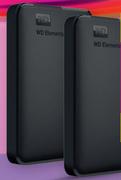 WD Elements Black Hard Drive 2TB WDBUZG0010BBK-WESN