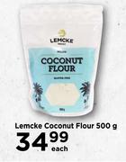 Lemcke Coconut Flour-500g Each