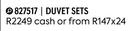 Oeko-Tex 15-Piece Duvet Set (Double)