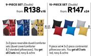 Oeko-Tex 15-Piece Duvet Set (Double)