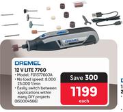 Dremel 12 V Lite 7760 F0137760JA