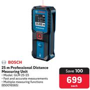 Bosch 25m Professional Distance Measuring Unit GLM 25-23