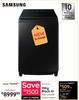 Samsung 19Kg Black AI Top Loader Washing Machine WABF19S8BFA 10303326