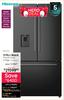 Hisense 575Ltr Black French Door Fridge H760FSB-WD 10291720