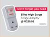 Ellies High Surge Fridge Adaptor 10280254