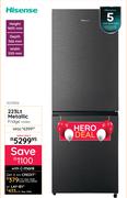 Hisense 223Ltr Metallic Fridge H310BIT 10278316