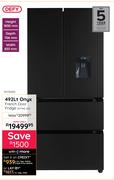 Defy 492Ltr Onyx French Door Fridge DFF440WD 10176985