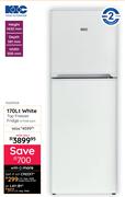 KIC 170Ltr White Top Freezer Fridge KTF518-2WH 10283508