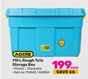 Addis 110Ltr Rouge Tote Storage Box