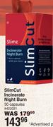 Slimz Slim Cut Incinerste Night Burn 30 Capsules