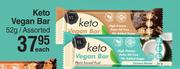 Youthful Living Keto Vegan Bar Assorted-52g Each