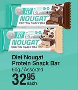 Youthful Living Diet Nougat Protein Snack Bar Assorted-50g Each