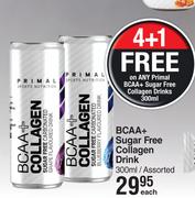 Primal BCAA+ Suagr Free Collagen Drink Assorted-300ml Each