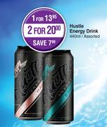 Hustle Energy Drink Assorted-For 2 x 440ml