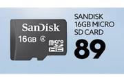 Sandisk 16GB Micro SD Card