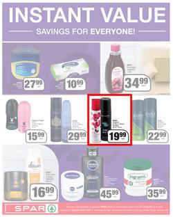 SPAR COUNTRY EASTERN CAPE : Here For you (24 August - 5 September 2021) Valid In Amahlathi, Bedford, Buffalo Flats, Cala, Centane, Hankey, Komga, Nemato, Patensie, Peddie, Zastron, Indwe, Kwa-Fetting, page 11