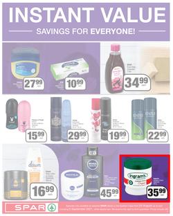 SPAR COUNTRY EASTERN CAPE : Here For you (24 August - 5 September 2021) Valid In Amahlathi, Bedford, Buffalo Flats, Cala, Centane, Hankey, Komga, Nemato, Patensie, Peddie, Zastron, Indwe, Kwa-Fetting, page 11