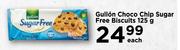 Gullon Choco Chip Sugar Free Biscuits-125g Each