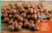 Nuggles Tumbless Chocolate Coated Peanuts, Raisins Or Chocolate Turkish Delight-Per 100g