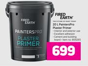 Fired Earth Painters Pro Plaster Primer-20L