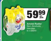 Amstel Radler Non Alcoholic Handies-6 x 330ml Per Pack