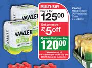 Vawter Hard Seltzer (All Variants) Cans-For 2 x 4 x 440ml
